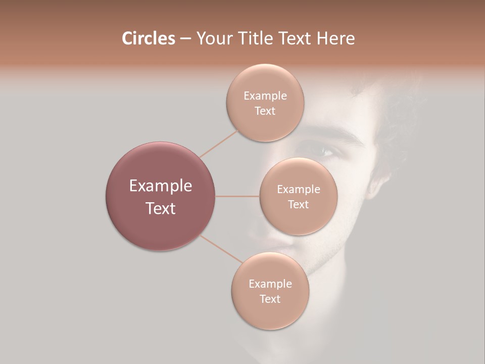 Alone Looking Sadly Boy PowerPoint Template
