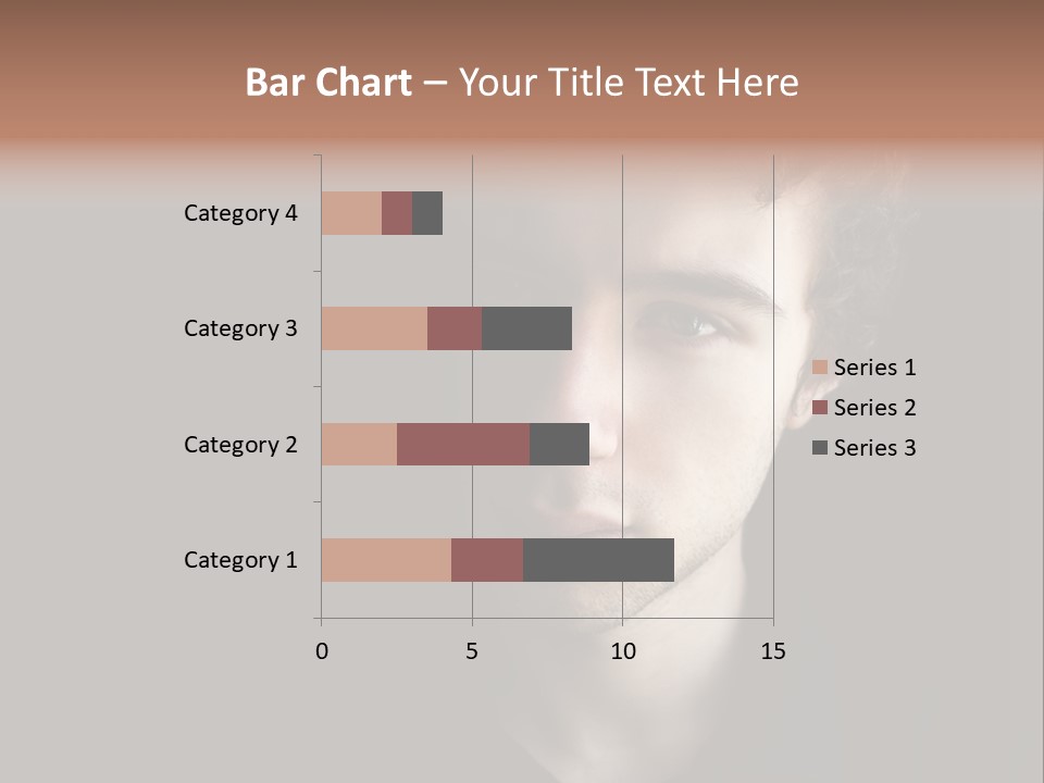 Alone Looking Sadly Boy PowerPoint Template