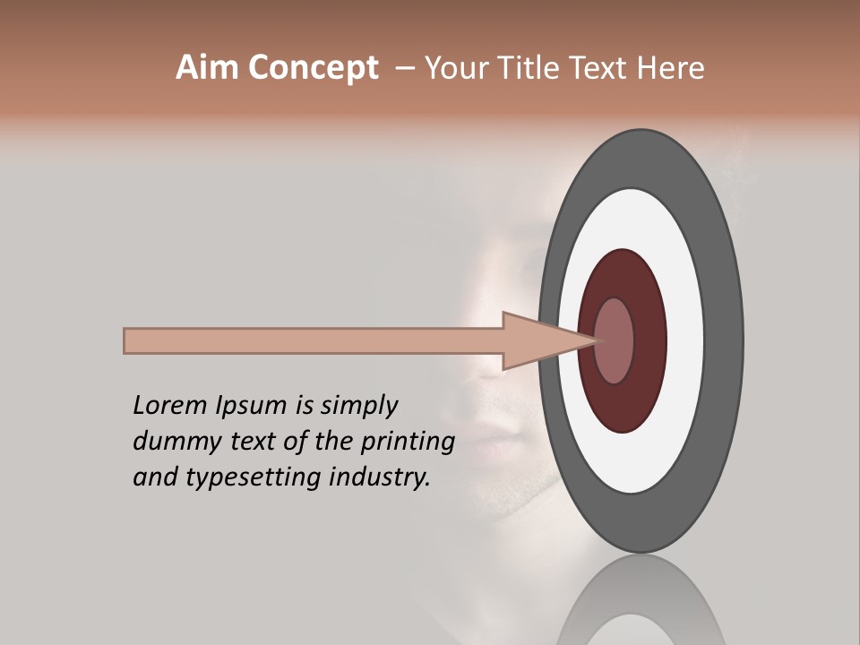 Alone Looking Sadly Boy PowerPoint Template