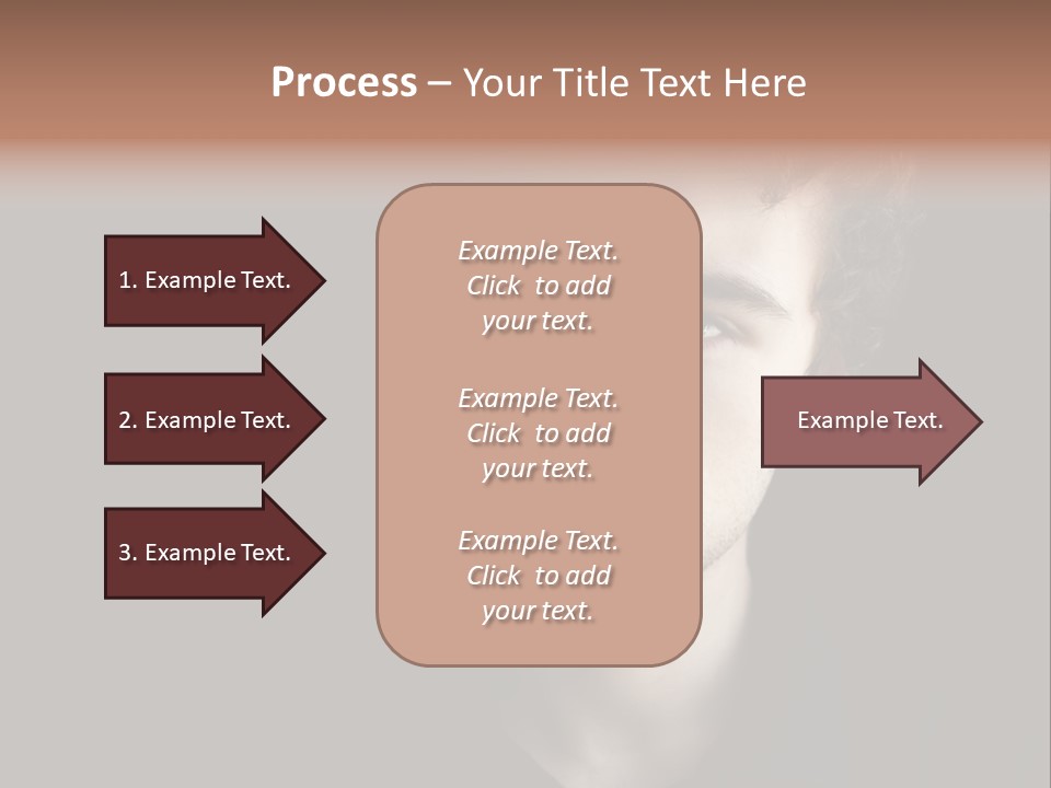 Alone Looking Sadly Boy PowerPoint Template