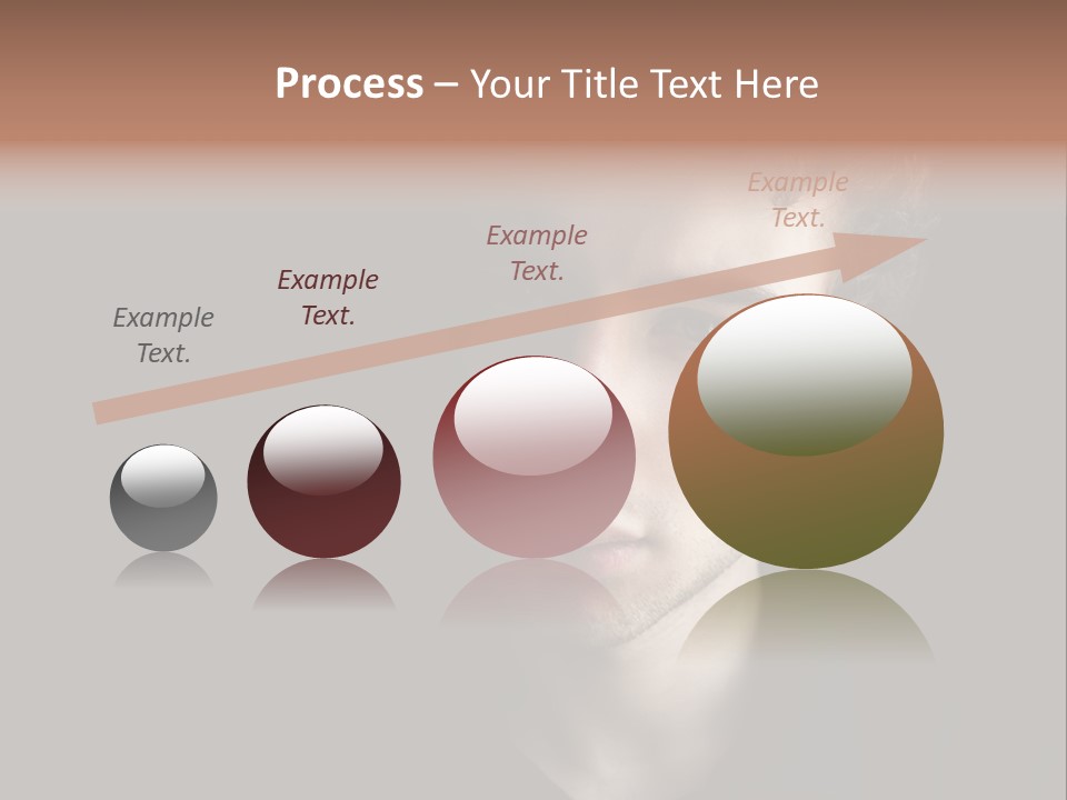 Alone Looking Sadly Boy PowerPoint Template