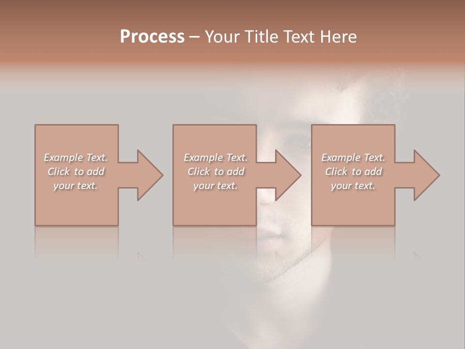 Alone Looking Sadly Boy PowerPoint Template