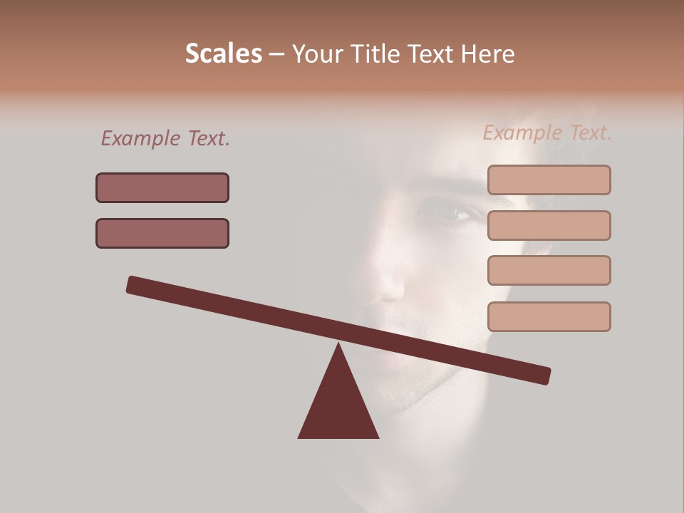 Alone Looking Sadly Boy PowerPoint Template