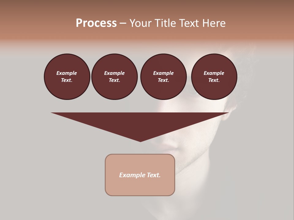 Alone Looking Sadly Boy PowerPoint Template