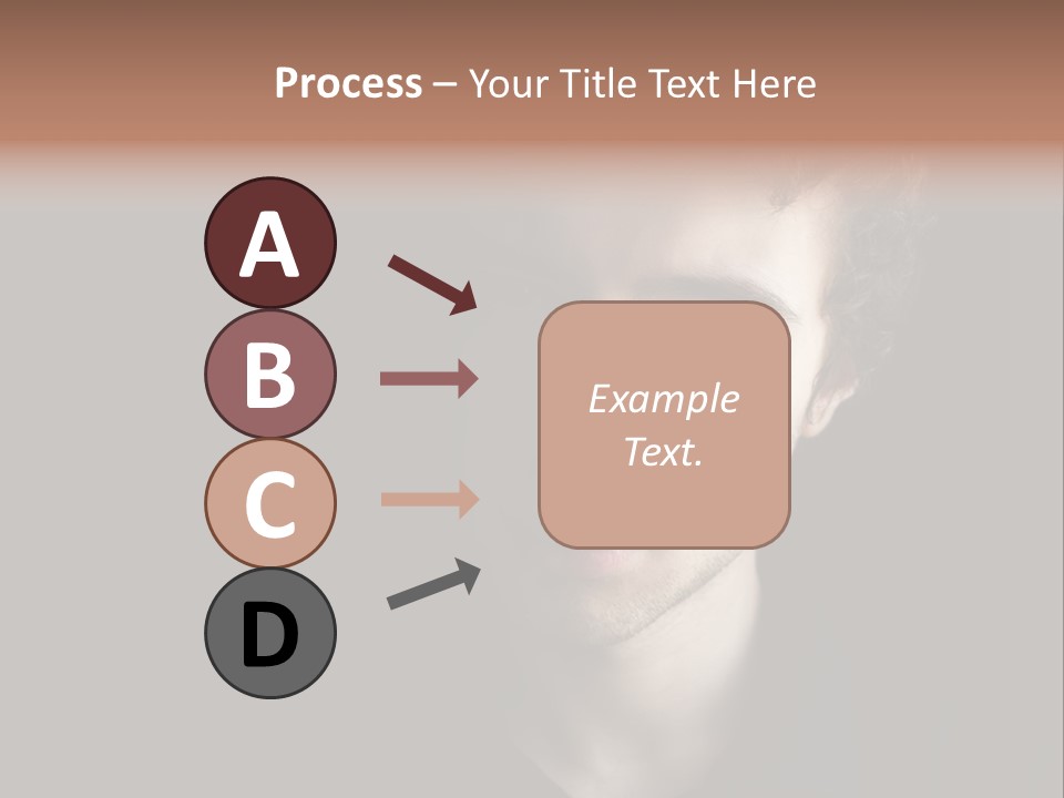 Alone Looking Sadly Boy PowerPoint Template
