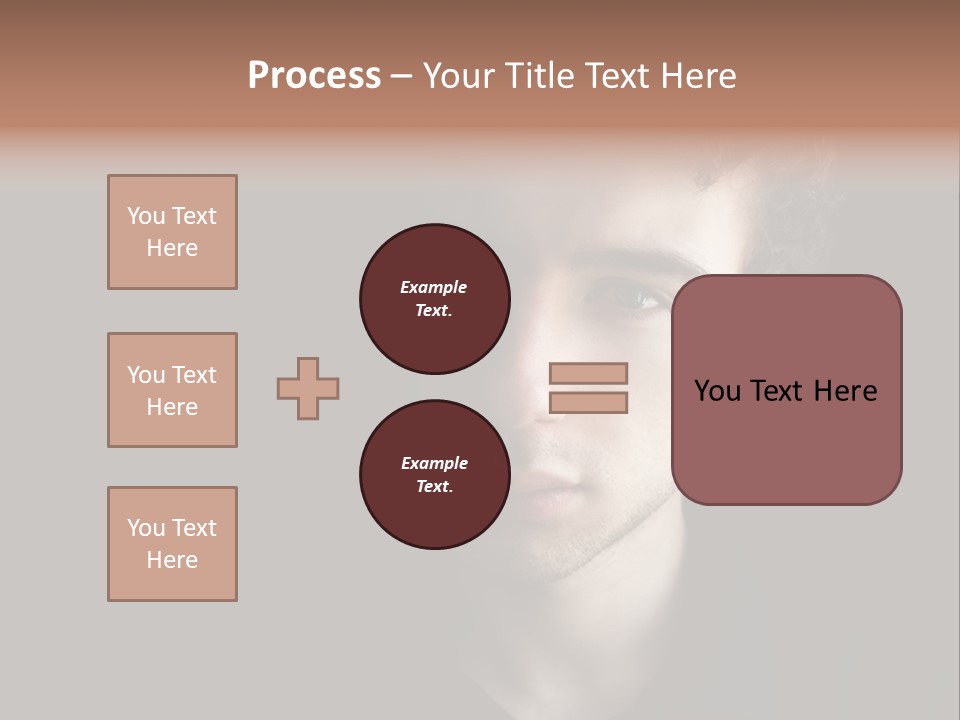 Alone Looking Sadly Boy PowerPoint Template
