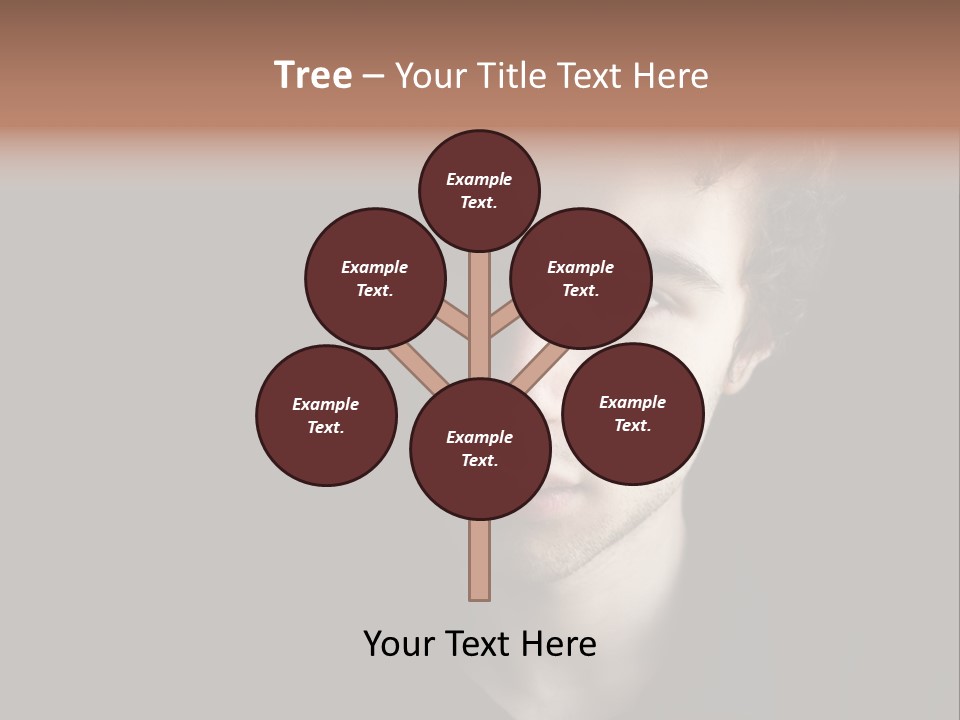 Alone Looking Sadly Boy PowerPoint Template