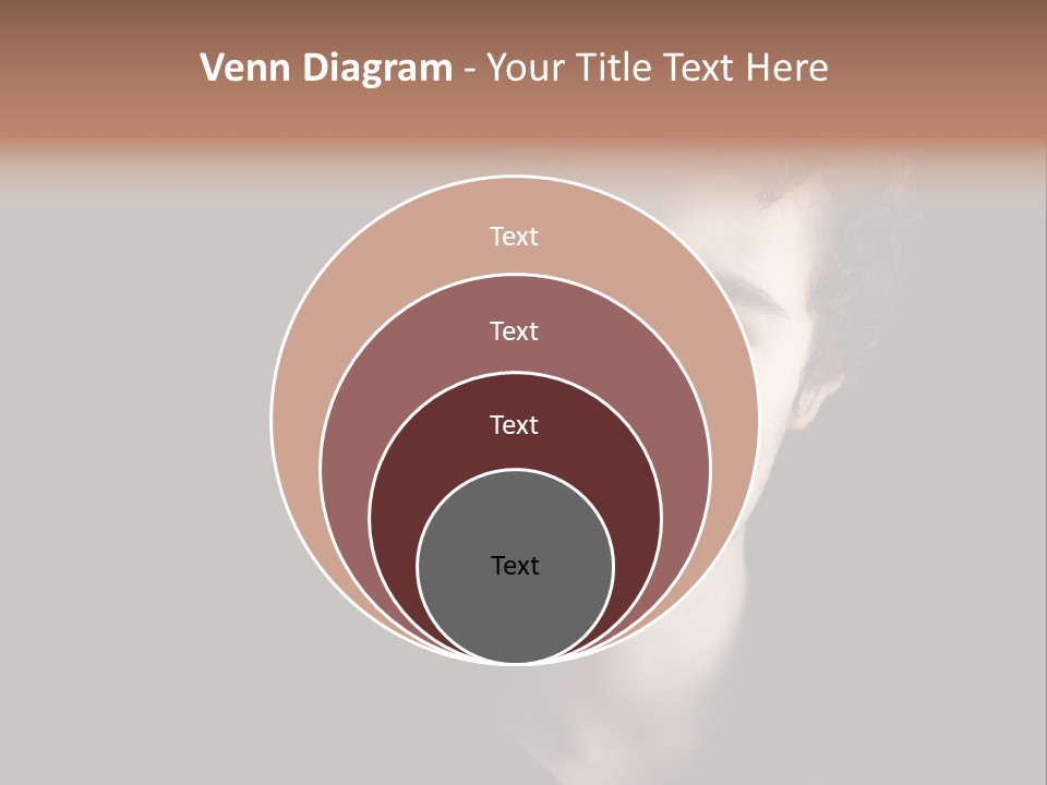 Alone Looking Sadly Boy PowerPoint Template