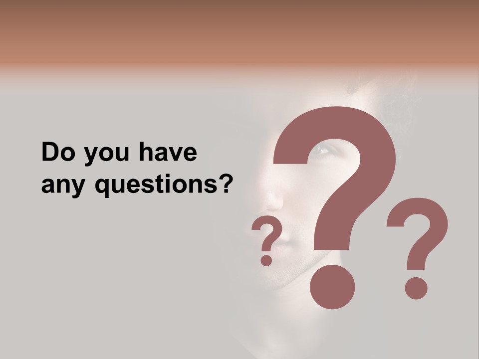 Alone Looking Sadly Boy PowerPoint Template