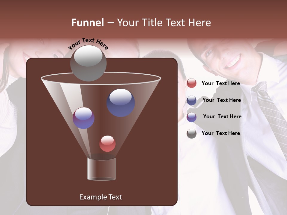 Team Happy Success PowerPoint Template