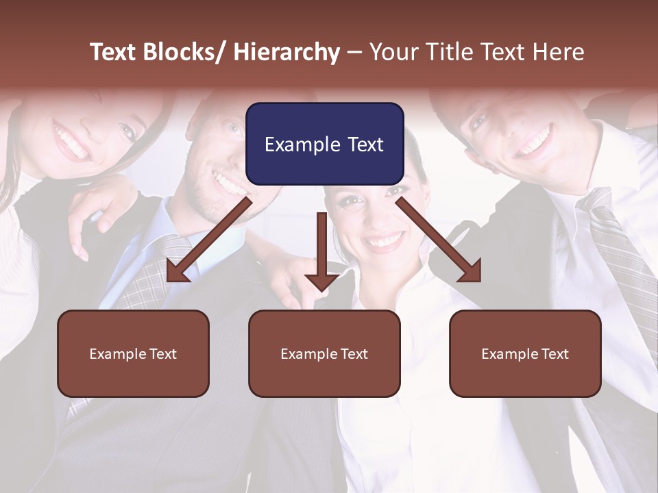 Team Happy Success PowerPoint Template