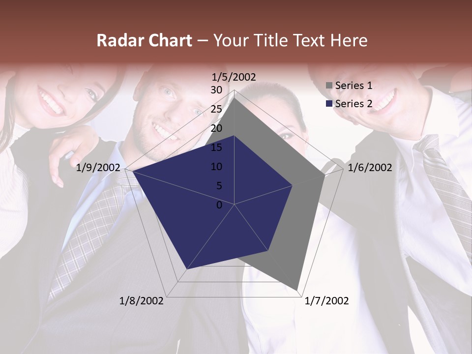 Team Happy Success PowerPoint Template