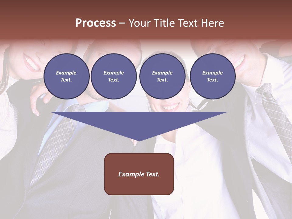 Team Happy Success PowerPoint Template