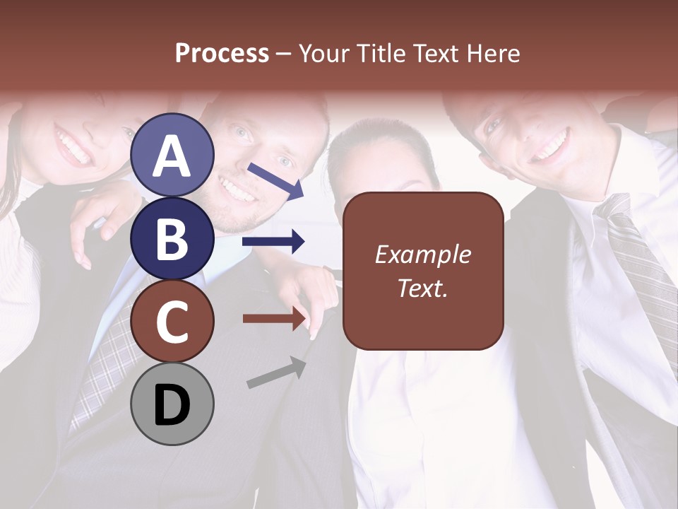 Team Happy Success PowerPoint Template
