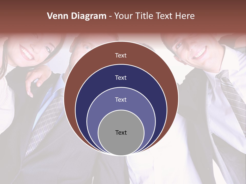 Team Happy Success PowerPoint Template