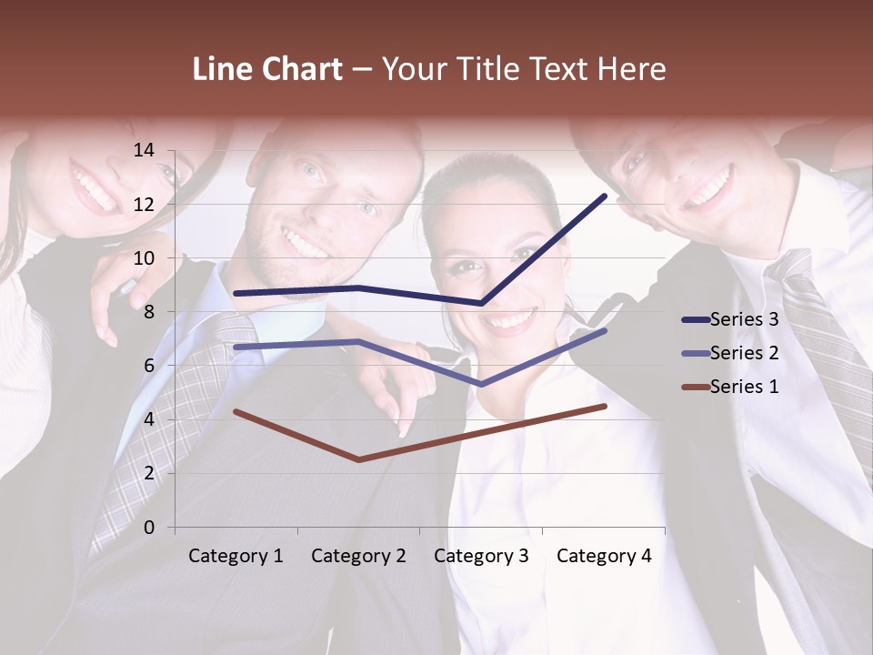 Team Happy Success PowerPoint Template
