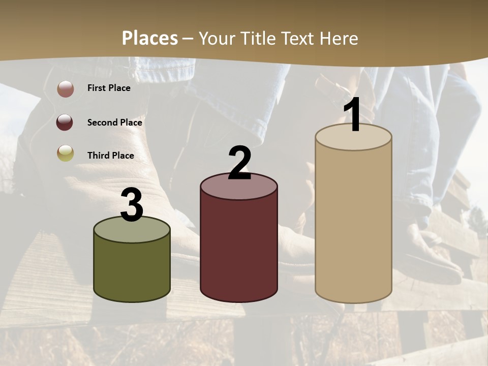 Dirt Blue Western PowerPoint Template