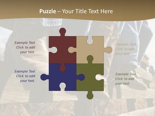 Dirt Blue Western PowerPoint Template