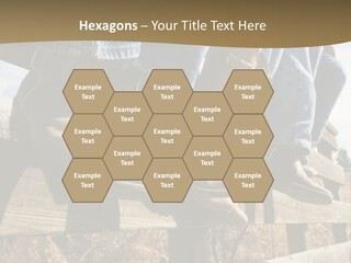 Dirt Blue Western PowerPoint Template