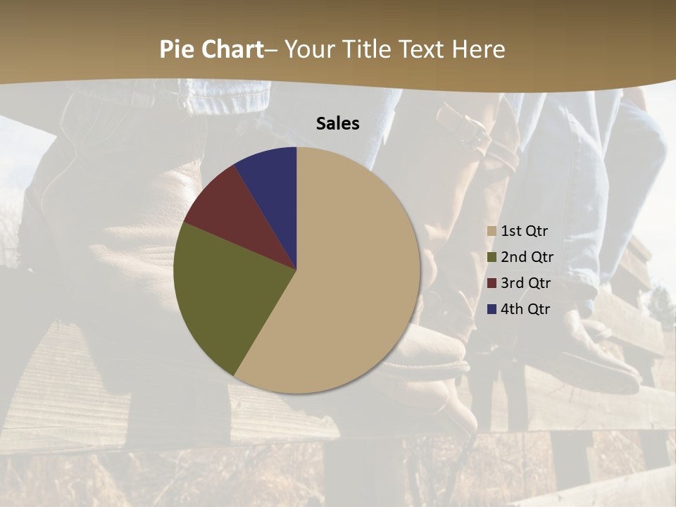 Dirt Blue Western PowerPoint Template