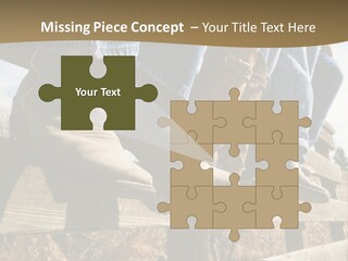 Dirt Blue Western PowerPoint Template