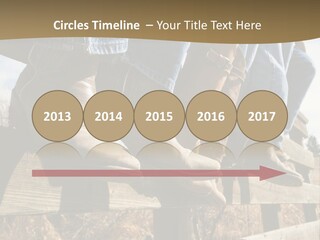 Dirt Blue Western PowerPoint Template