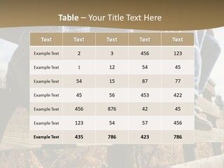 Dirt Blue Western PowerPoint Template