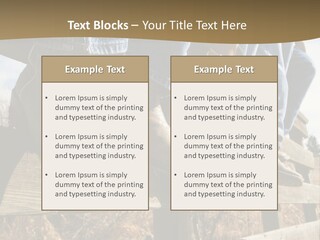 Dirt Blue Western PowerPoint Template