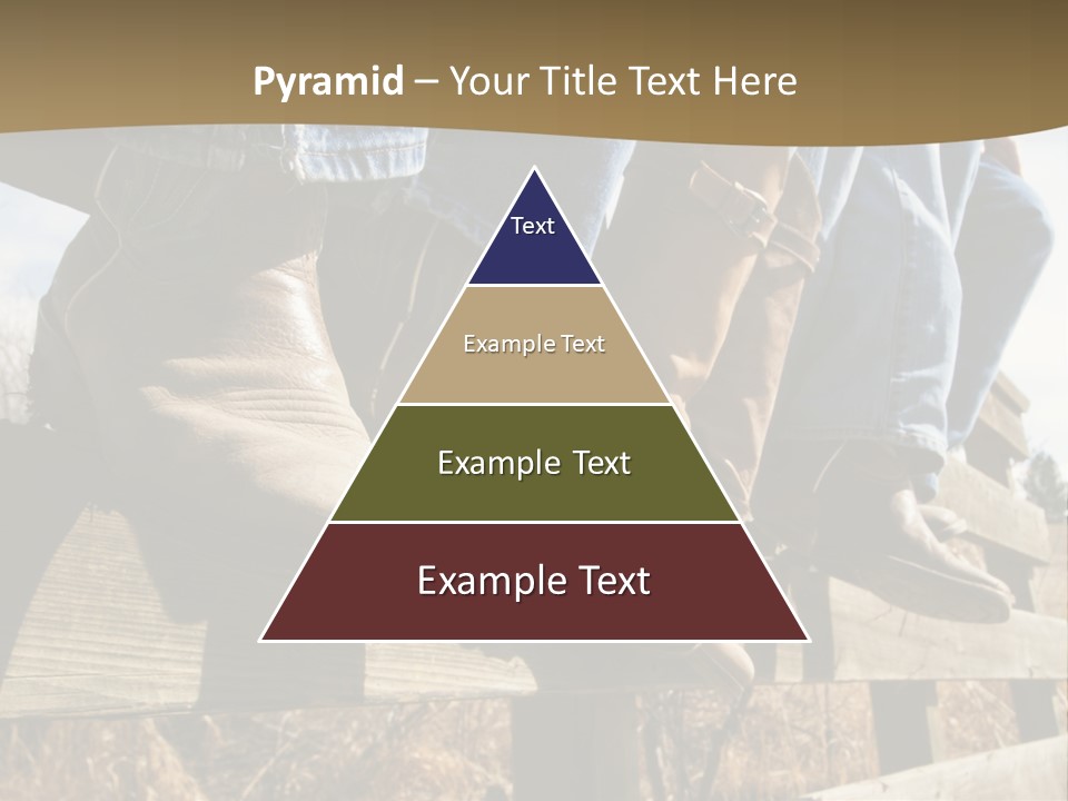 Dirt Blue Western PowerPoint Template