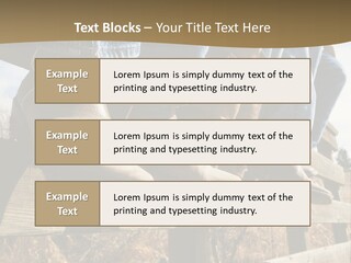 Dirt Blue Western PowerPoint Template