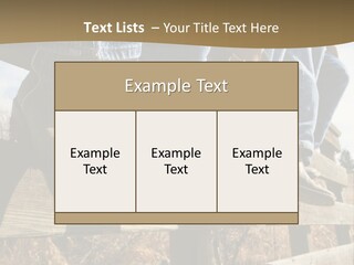 Dirt Blue Western PowerPoint Template