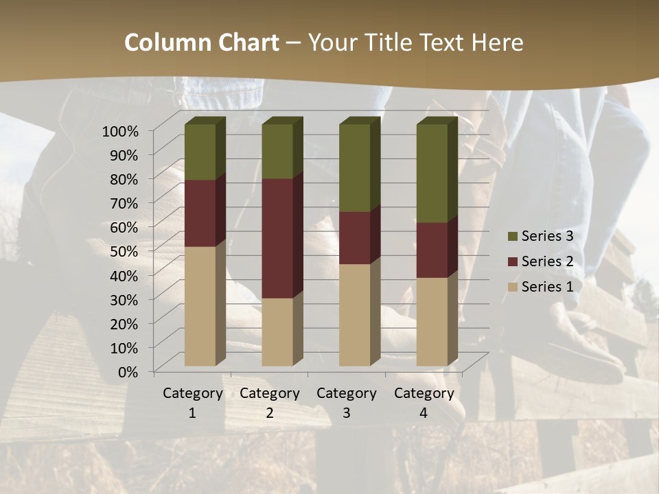 Dirt Blue Western PowerPoint Template