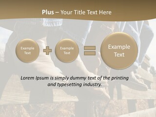 Dirt Blue Western PowerPoint Template