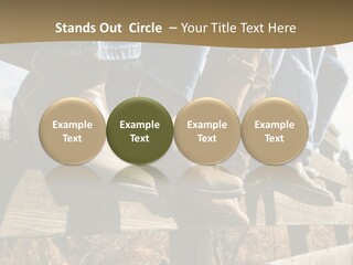 Dirt Blue Western PowerPoint Template