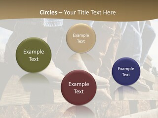 Dirt Blue Western PowerPoint Template