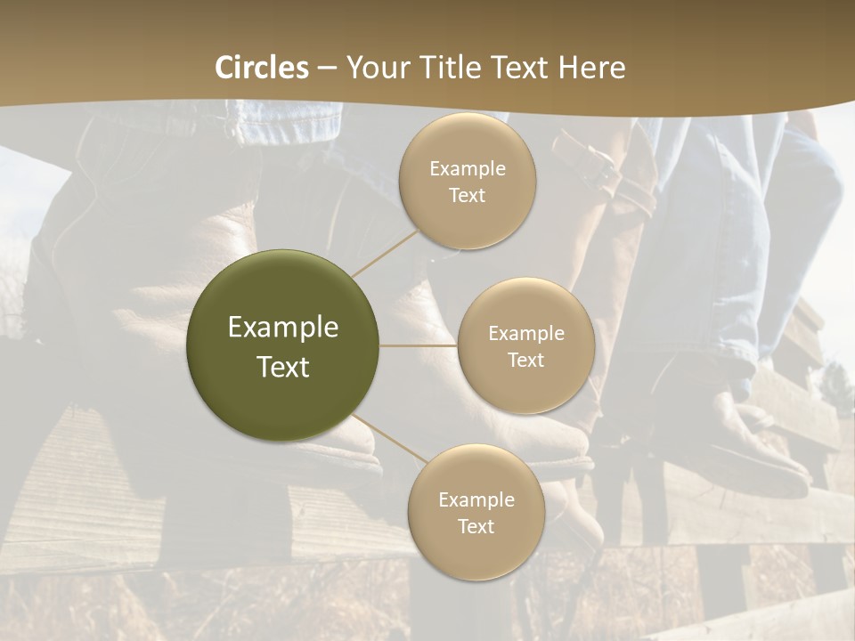 Dirt Blue Western PowerPoint Template