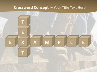 Dirt Blue Western PowerPoint Template