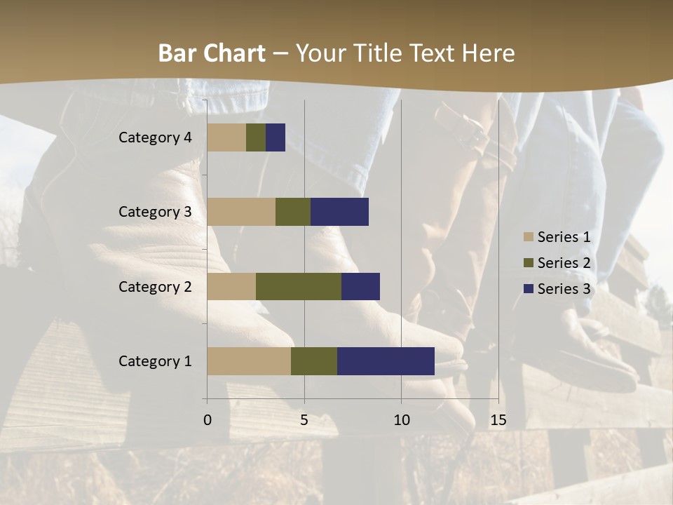 Dirt Blue Western PowerPoint Template