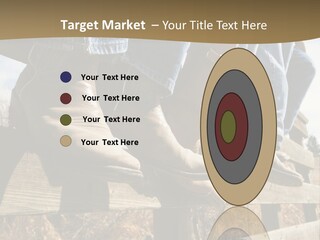 Dirt Blue Western PowerPoint Template