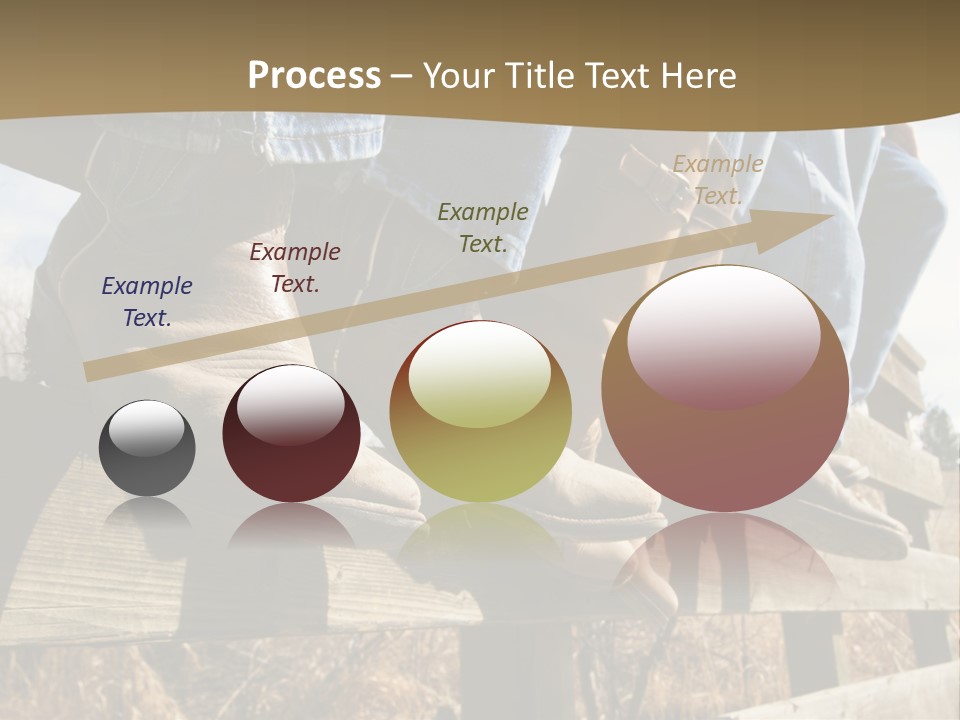 Dirt Blue Western PowerPoint Template