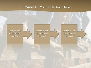 Dirt Blue Western PowerPoint Template