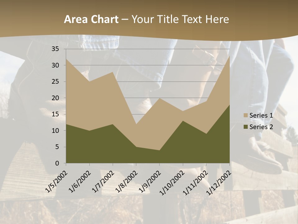 Dirt Blue Western PowerPoint Template