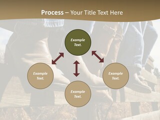 Dirt Blue Western PowerPoint Template