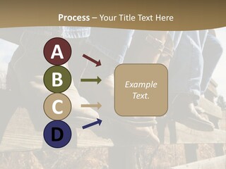 Dirt Blue Western PowerPoint Template