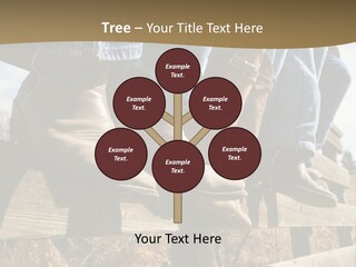 Dirt Blue Western PowerPoint Template