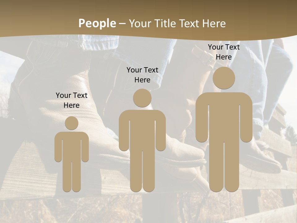 Dirt Blue Western PowerPoint Template