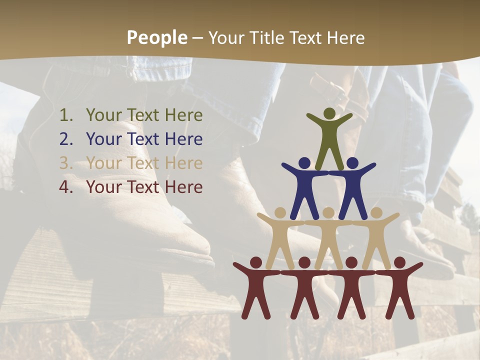 Dirt Blue Western PowerPoint Template