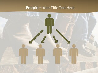 Dirt Blue Western PowerPoint Template