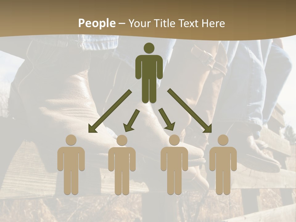 Dirt Blue Western PowerPoint Template