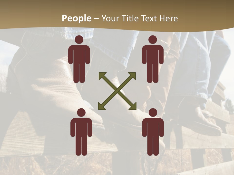 Dirt Blue Western PowerPoint Template